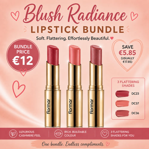 Blush Radiance | Deluxe Cashmere 3 Lipstick Bundle Offer