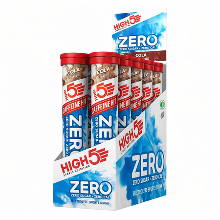 HIGH 5 ZERO SALTS TUBE COLA Electrolyte Drink - 8 Pack Box