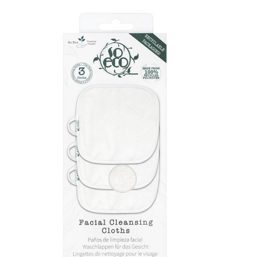 3 Facial Cleansing Cloths