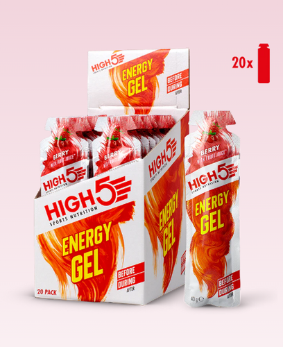High 5 Energy Gel 20 Pack - Berry