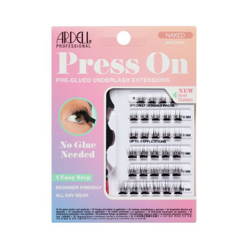 Press On Pre-Glued Lashes | Naked Natural