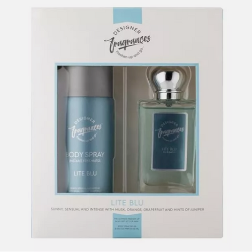 Lite Blu 2 Piece Men's Fragrance Gift Set