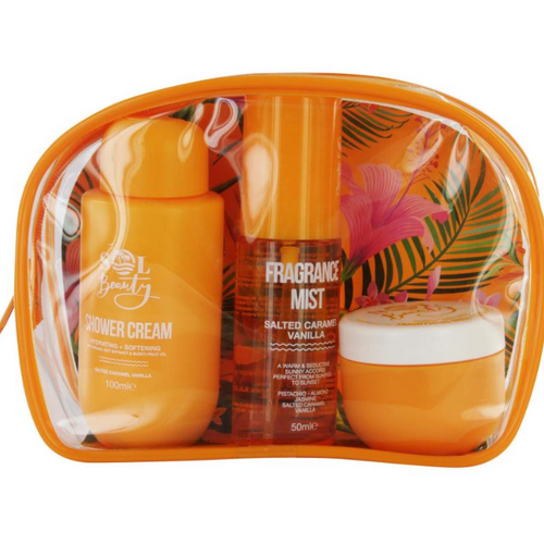 3 Piece Salted Caramel & Vanilla Mini Body Collection