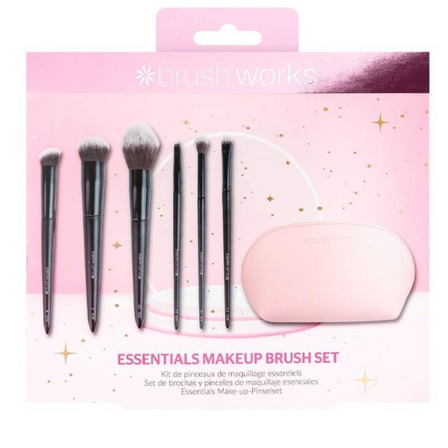 Essentials 7 Piece Makeup Brush & Bag Set