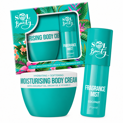 Coconut Mist & Body Cream Set