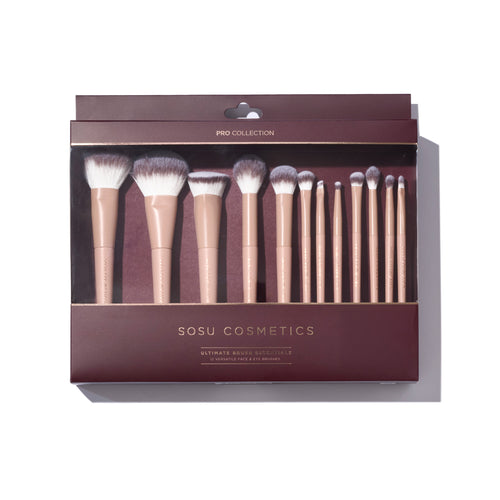 Pro Collection Ultimate Brush Essentials 12 Piece Set