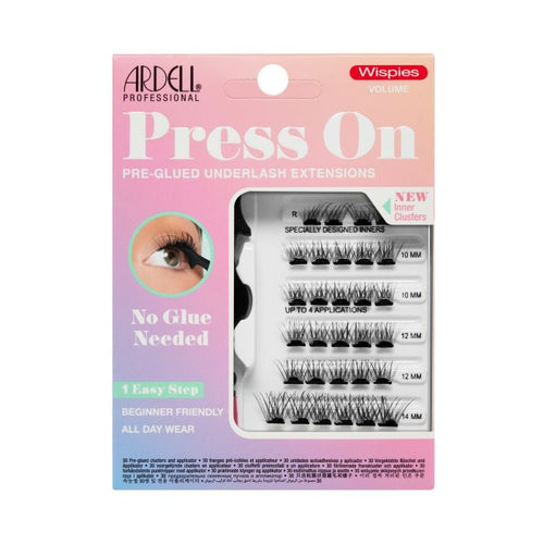 Press On Pre-Glued Lashes | Wispies Volume