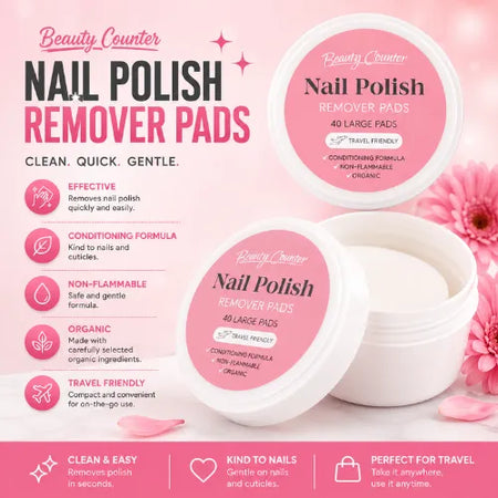 Nail Polish Remover Pads 40 Pack