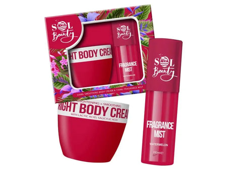 Watermelon Mist & Body Cream Set