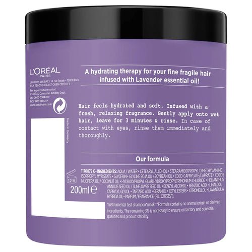 Botanicals Lavender Hydrating Mask 200ml