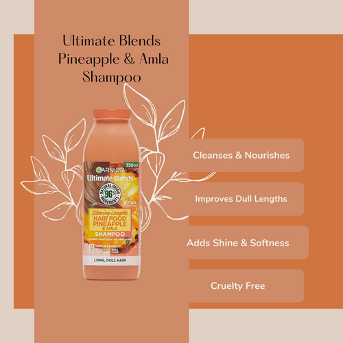 Ultimate Blends Glowing Lengths Pineapple Hair Food Shampoo 350ml