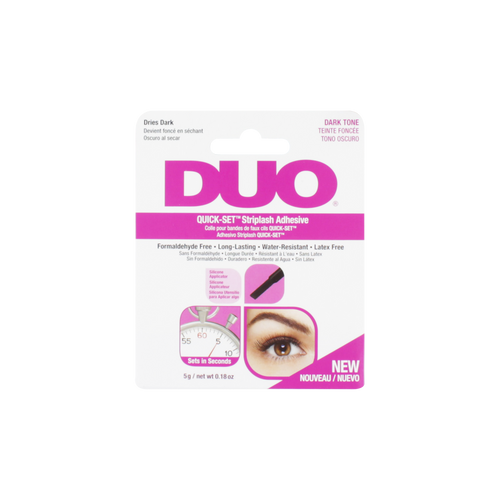 Quick Set Striplash Adhesive Eyelash Glue Dark Tone