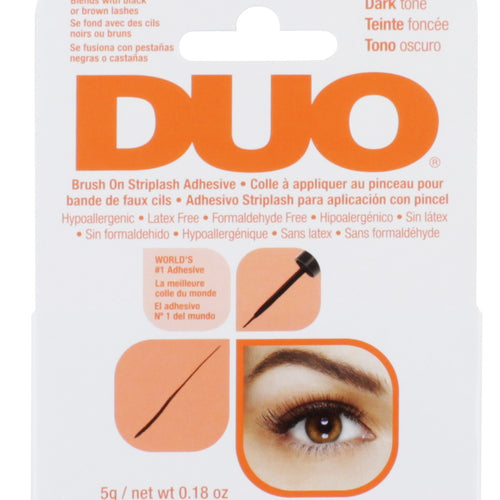 Brush-On Lash Adhesive Dark Tone 5ml