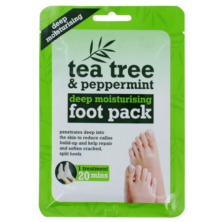 Tea Tree & Peppermint Deep Moisturising Foot Pack