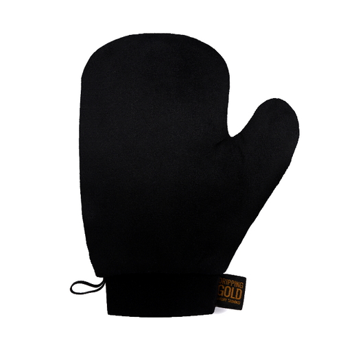 Velvet Thumb Cuffed Tanning Mitt