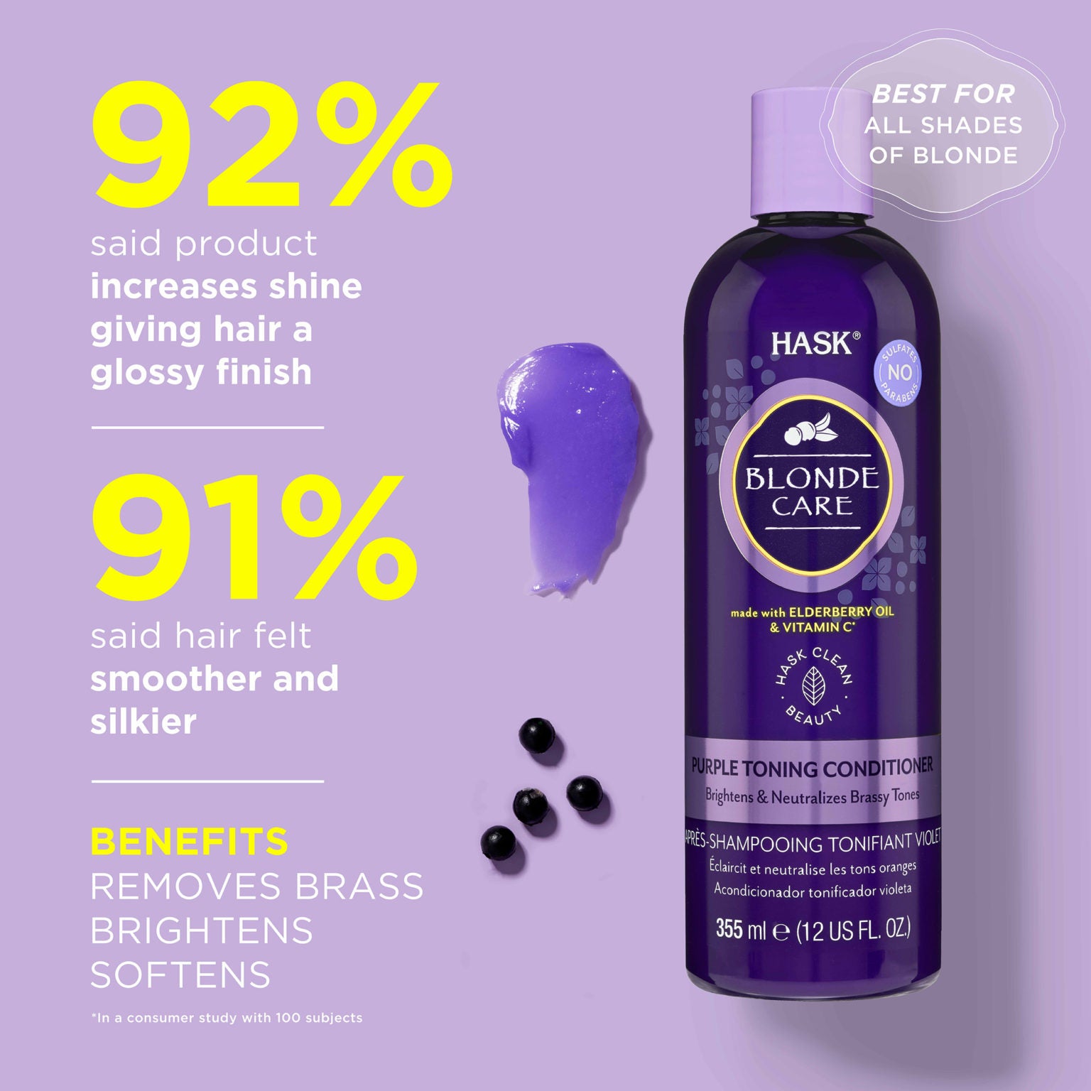 Blonde Care Purple Conditioner 355ml