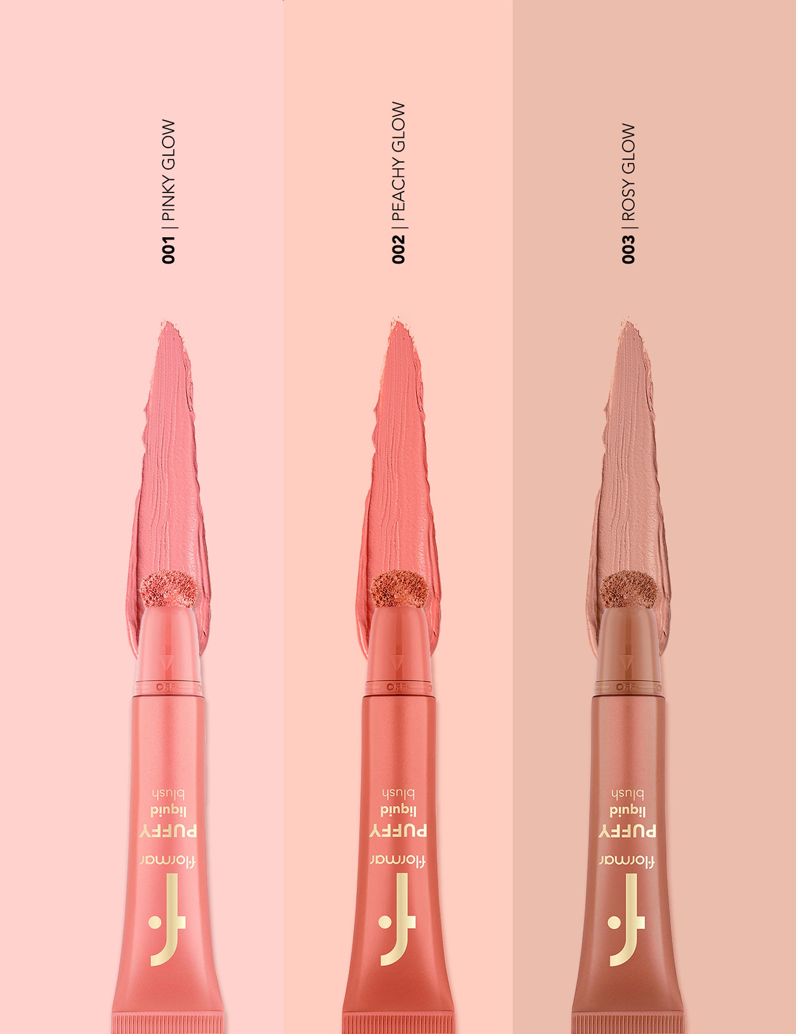 Puffy Liquid Blush Range