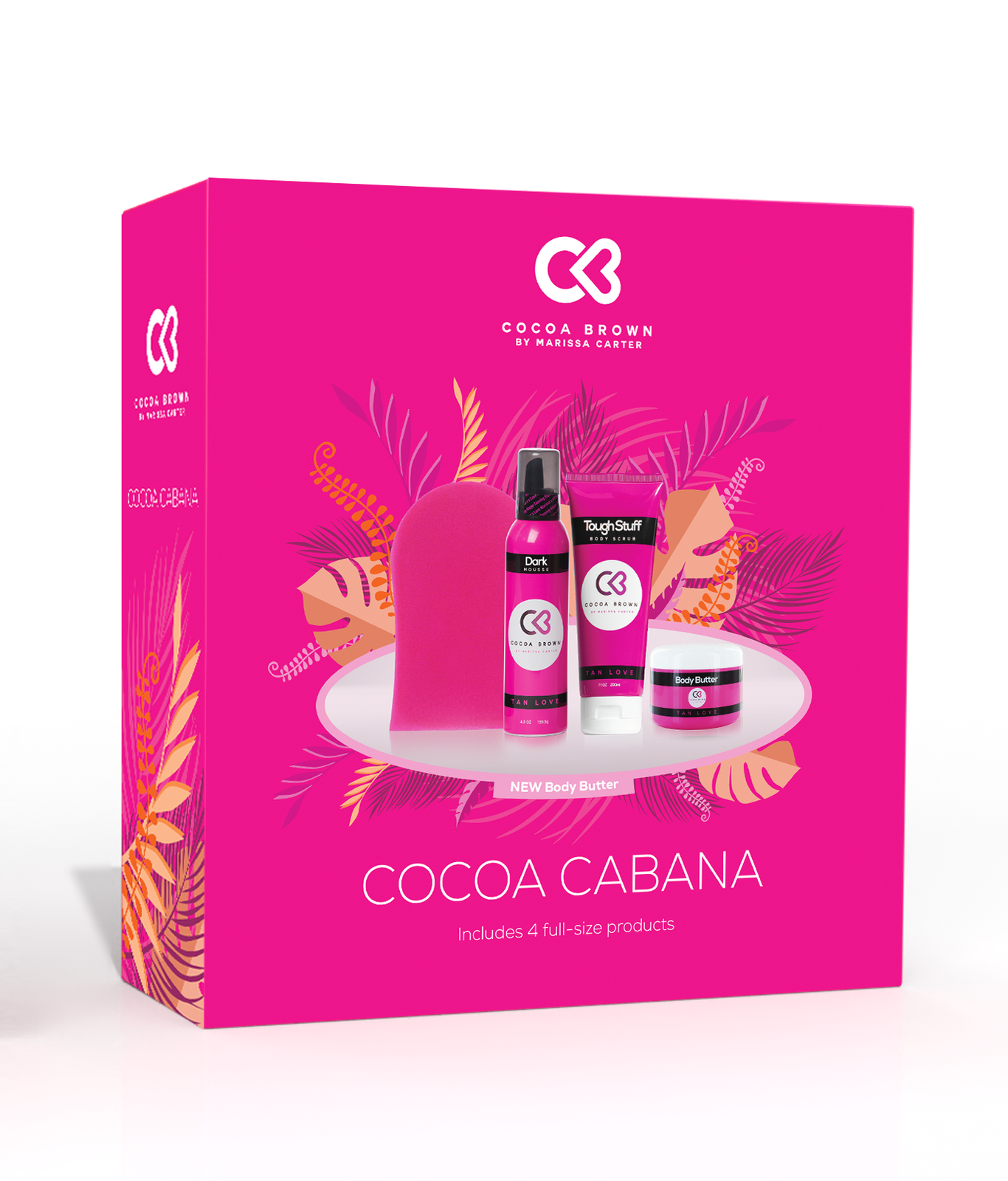 Cocoa Cabana 4 Piece Tanning Set