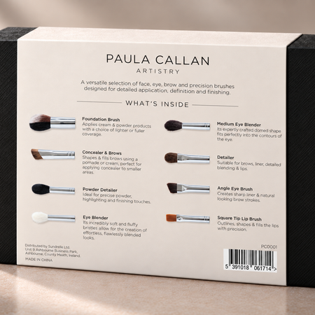 Define & Detail Edit | Makeup Brush Set