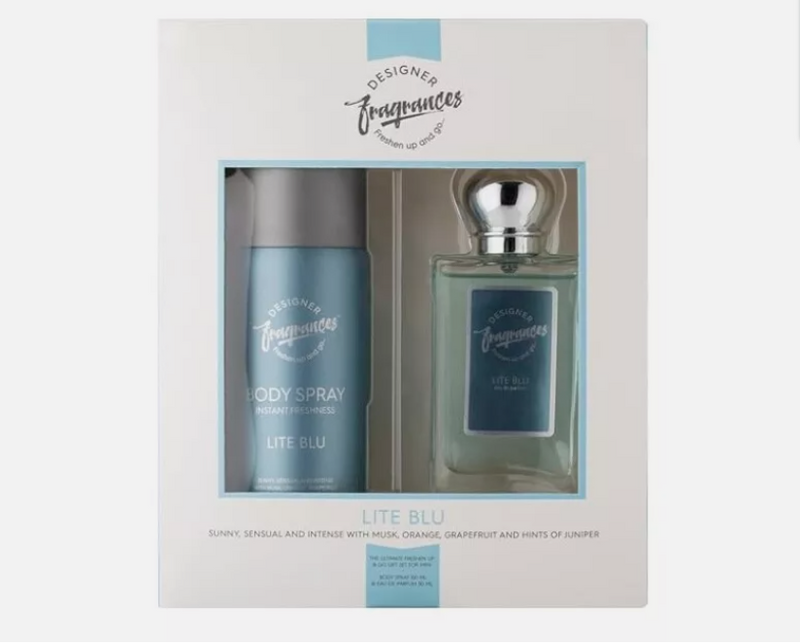 Lite Blu 2 Piece Men's Fragrance Gift Set