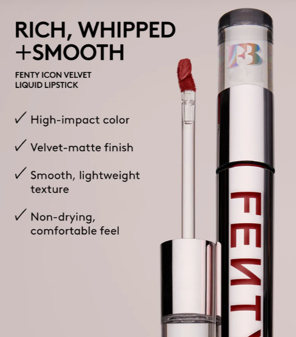 Fenty Icon Matte Liquid Lipstick Range