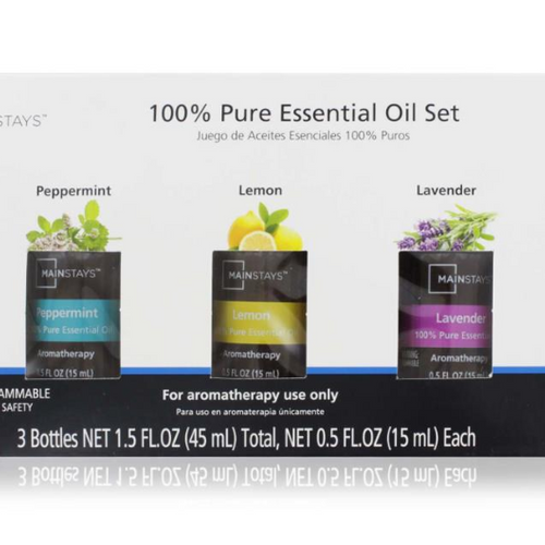 Mainstays 100% Pure Essential Oil 3 Piece Set