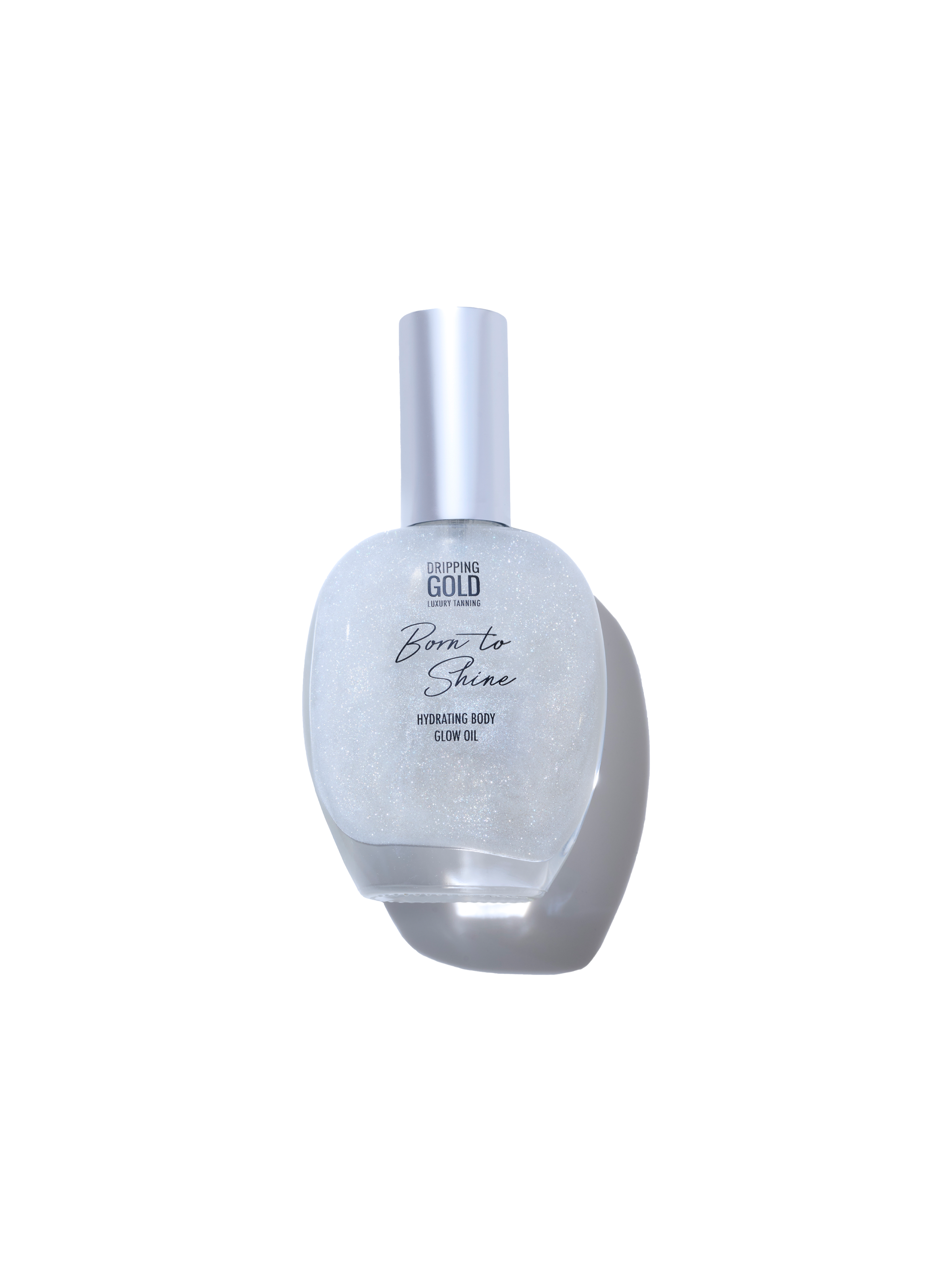 Born To Shine Body Glow Oil | Silver