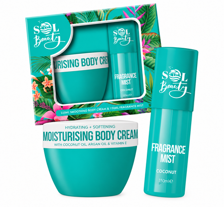 Coconut Mist & Body Cream Set