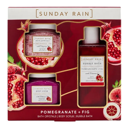 Pomegranate & Fig Bath Trio Set