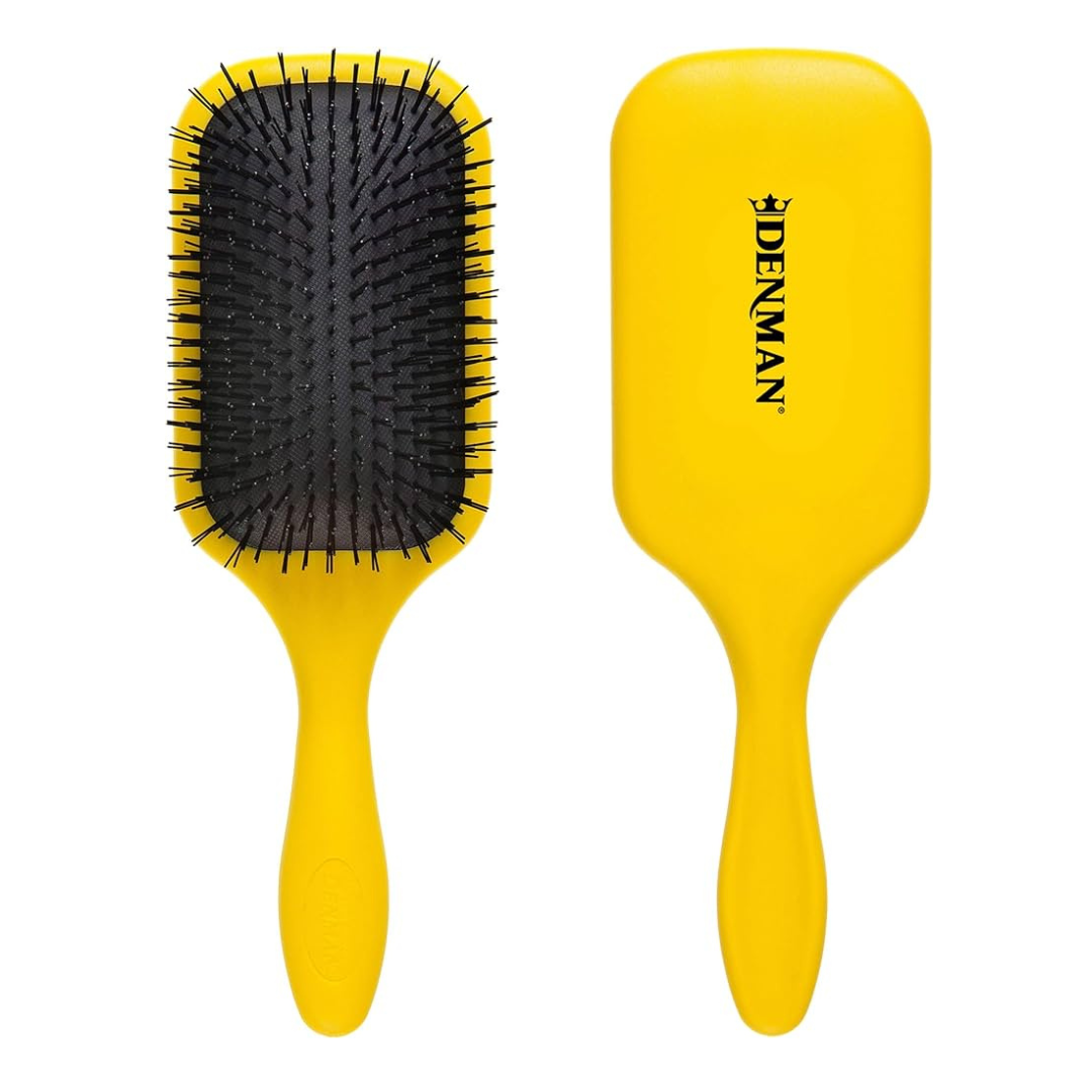 D90L Tangle Tamer Ultra Paddle Brush - Yellow