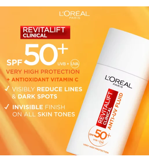 Revitalift Clinical Vitamin C Serum & SPF 50 Duo Bundle