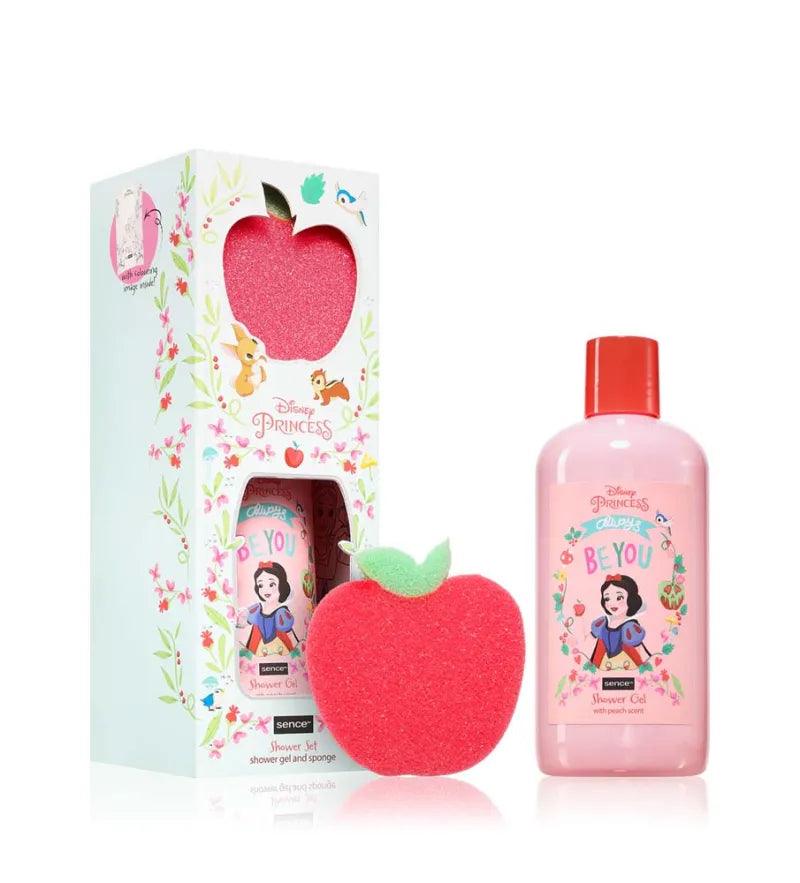 Snow White Shower Gel & Sponge Gift Set