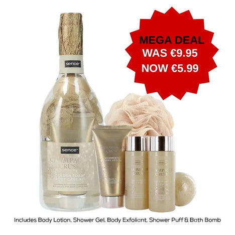 Champagne Crush Golden Toast Body Care Set
