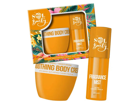 Salted Caramel and Vanilla Mist & Body Cream Set
