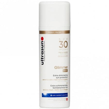 Ultrasun Glimmer Max SPF 30 Shimmering Sun Protection 150ml
