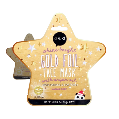Shine Bright Gold Foil Sheet Mask