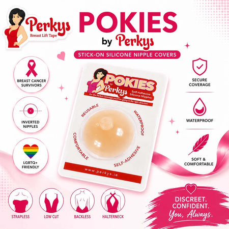 Pokies Self-Adhesive Silicone Nipple Covers