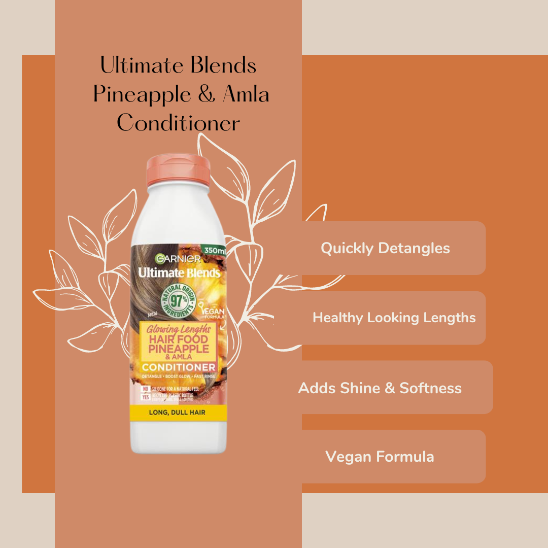 Ultimate Blends Glowing Lengths Pineapple Hair Food Conditioner 350ml