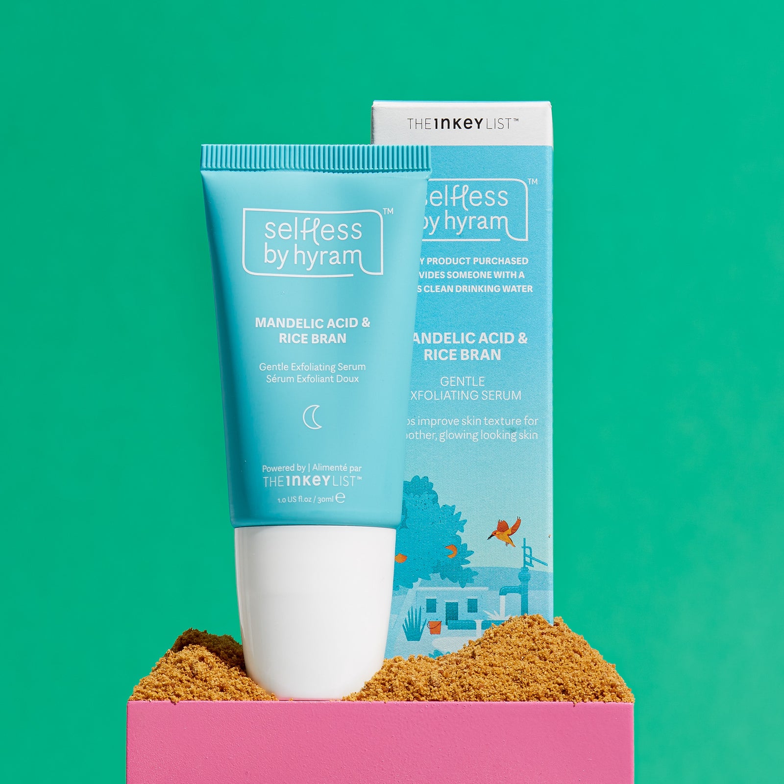 Mandelic Acid & Rice Bran Gentle Exfoliating Serum