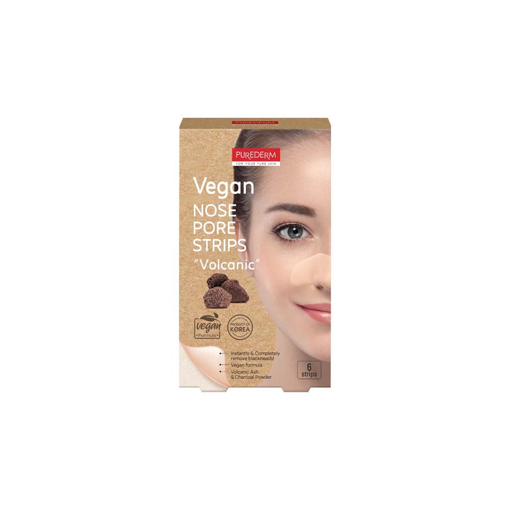 Vegan Volcanic Nose Pore Strips