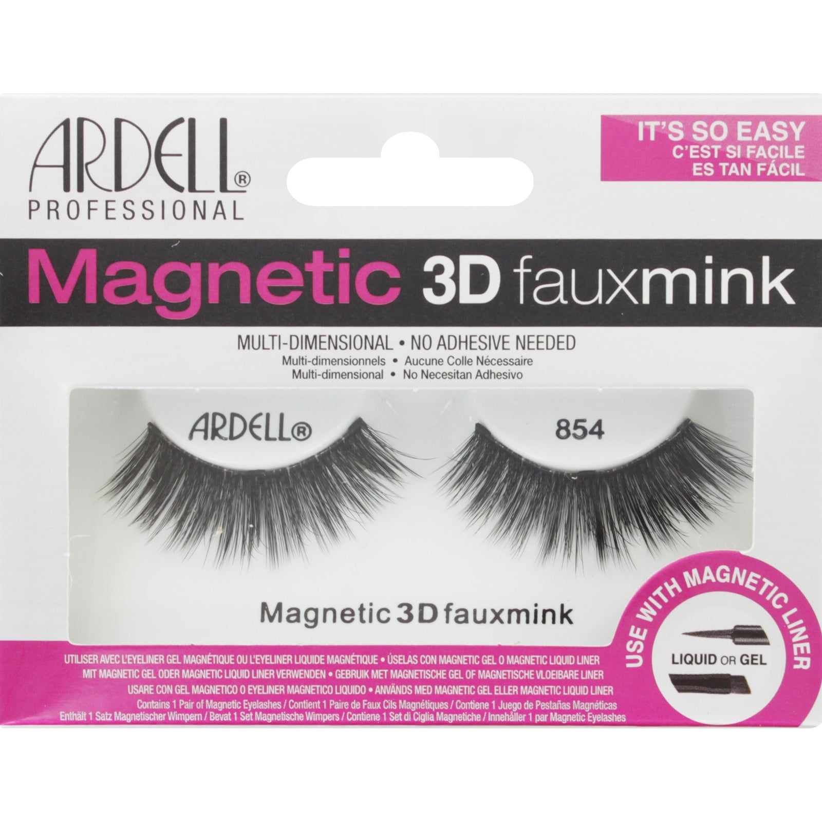 Magnetic 3D Faux Mink Lashes