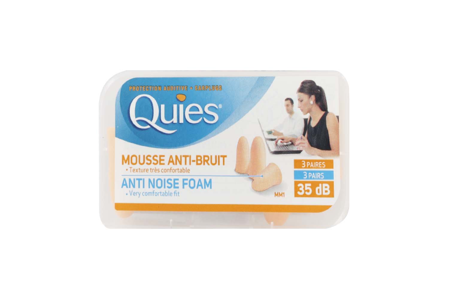 PROTECTIVE AUDITIVE FOAM EAR PLUGS