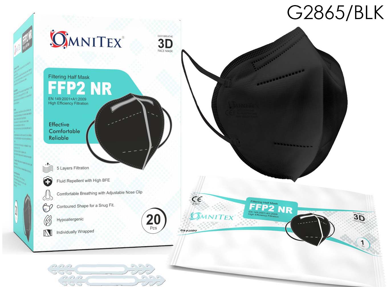 FFP2 KN95 Disposable Face Masks 20 Piece