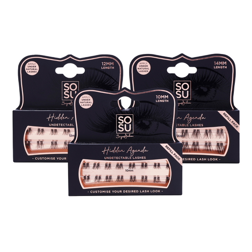 SOSU Cosmetics Hidden Agenda Undetectable Refill Packs