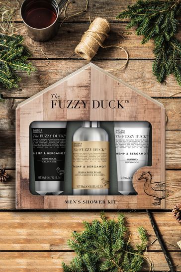 The Fuzzy Duck Mens Shower Kit