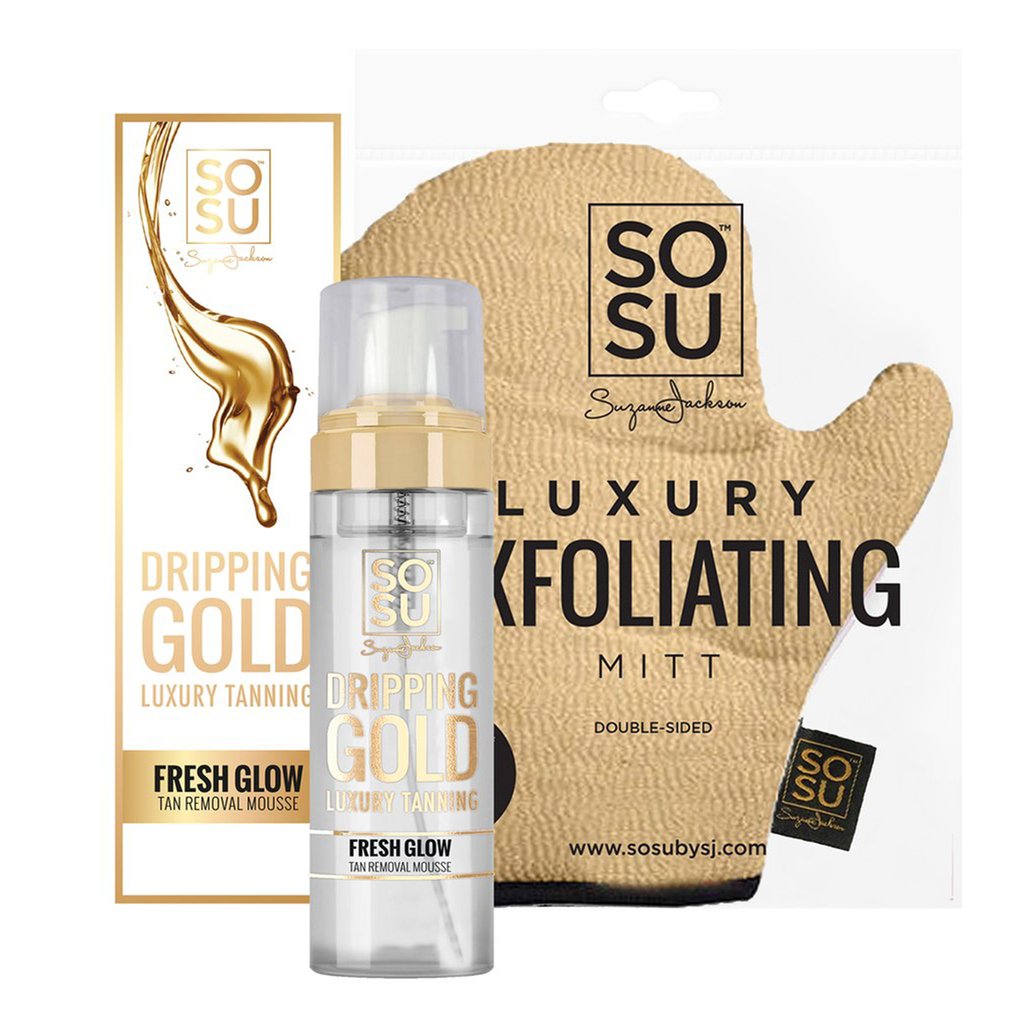 Fresh Glow Tan Removal Mousse & Exfoliating Mitt