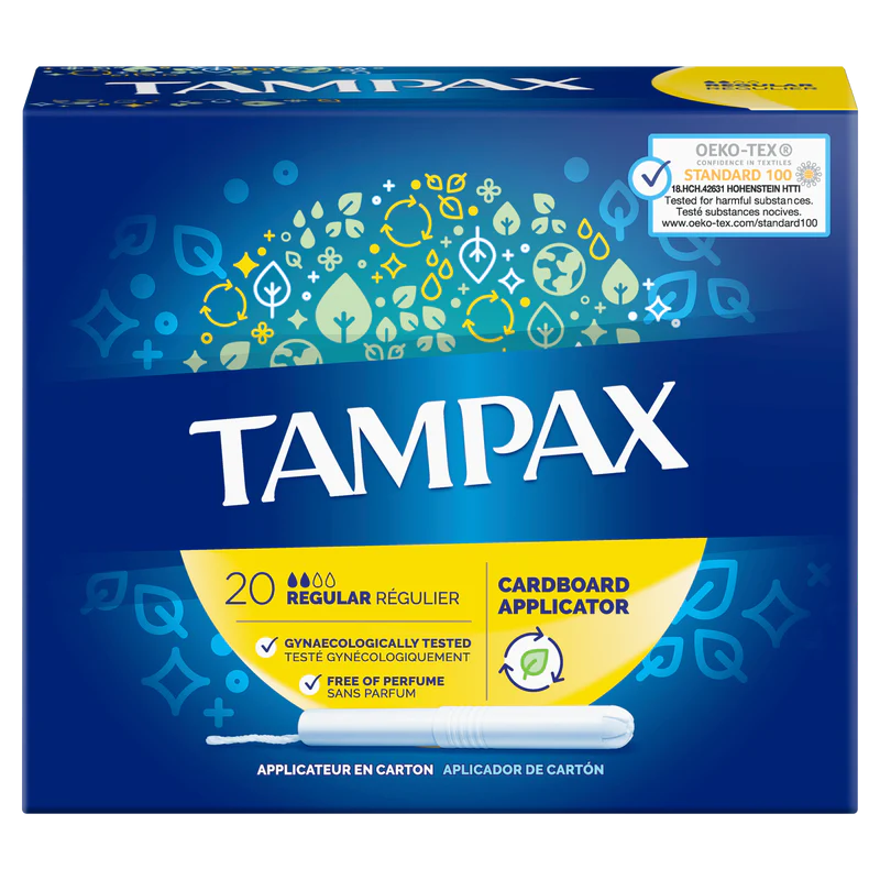 Regular Flow Carboard Applicator Tampons
