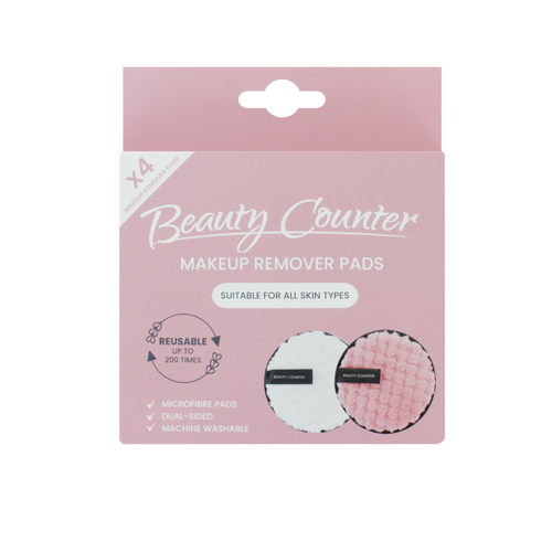 Microfibre Makeup Remover Pads 4 Pack