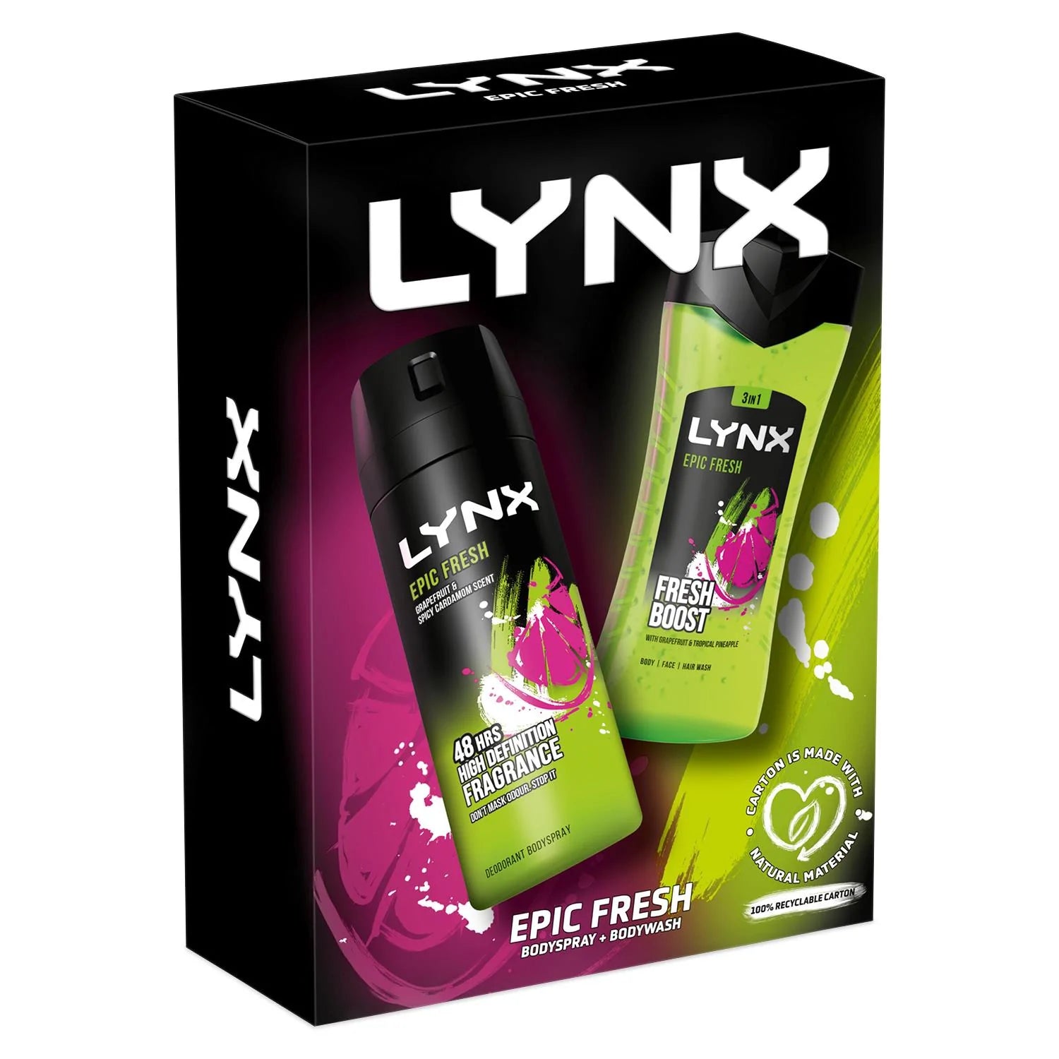 Epic Fresh Duo Bodywash & Bodyspray Gift Set