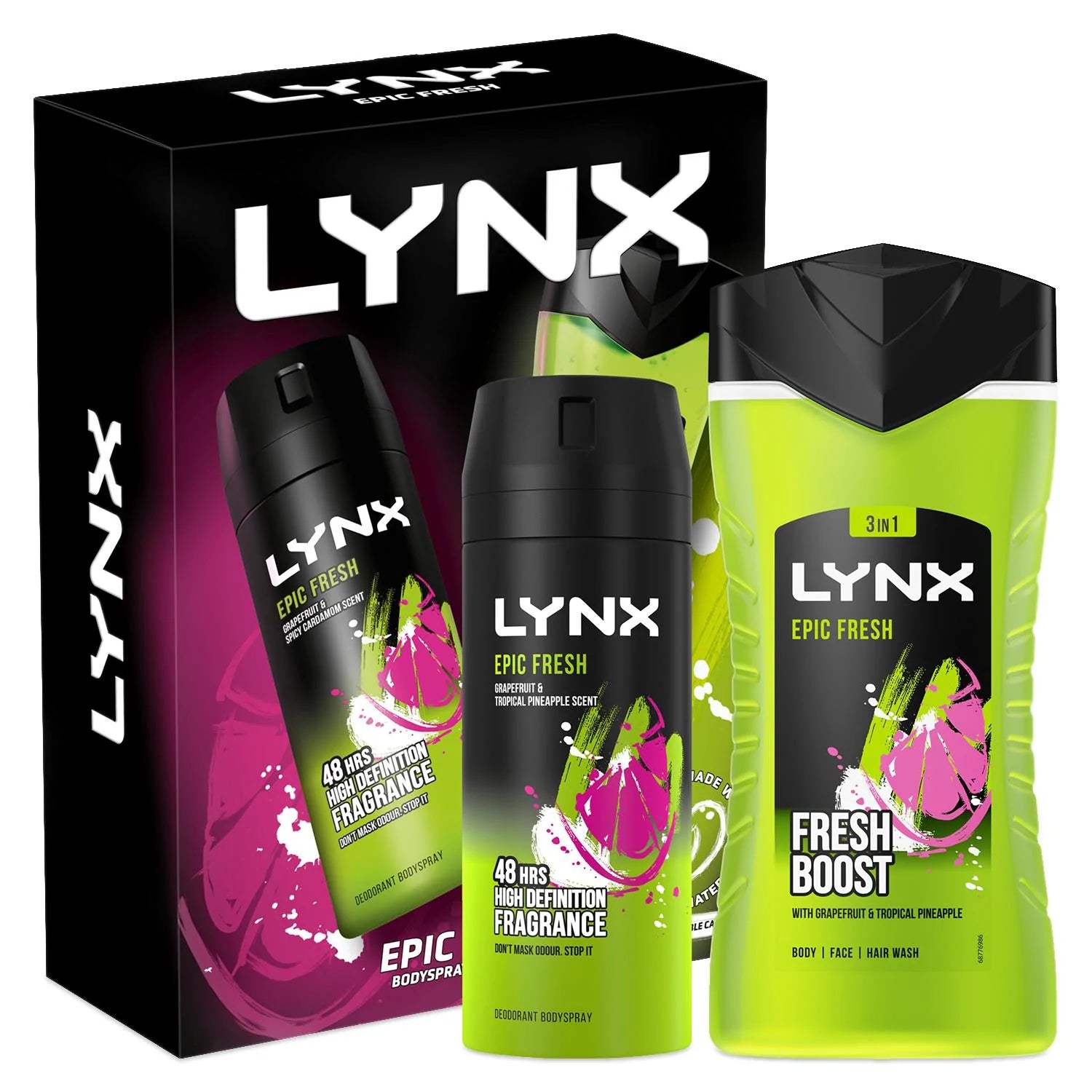 Epic Fresh Duo Bodywash & Bodyspray Gift Set